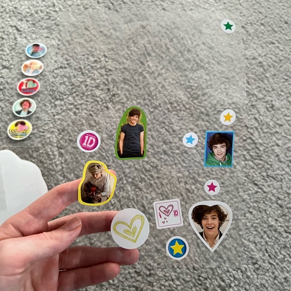 One Direction Sticker Set - Picture 9 of 9